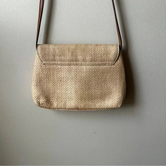 Fossil - Embroidered Straw Crossbody Bag - Picture 3 of 5